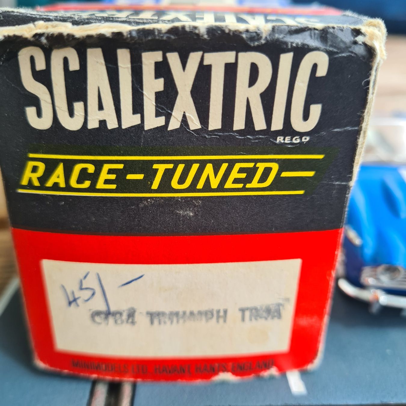 Piste: SCALEXTRIC TRIUMPH TR4 – Usato da Basel venduto da Solarbebop 7
