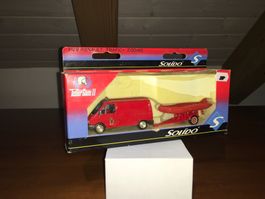 Renault Trafic Feuerwehr + Anhäger mit Gummiboot - Vintage