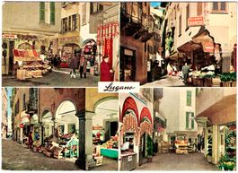 LUGANO Via Pessina ca. 1960 (TI)