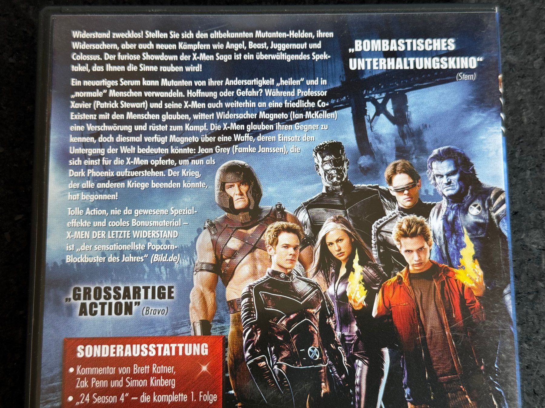 Alle DVDs: X-MEN "Der letzte Wiederstand DVD DE/EN – Gebraucht aus Fribourg von tschjoly 2