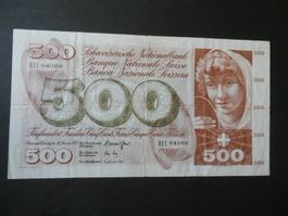 Schweiz 1972, 500 Franken
