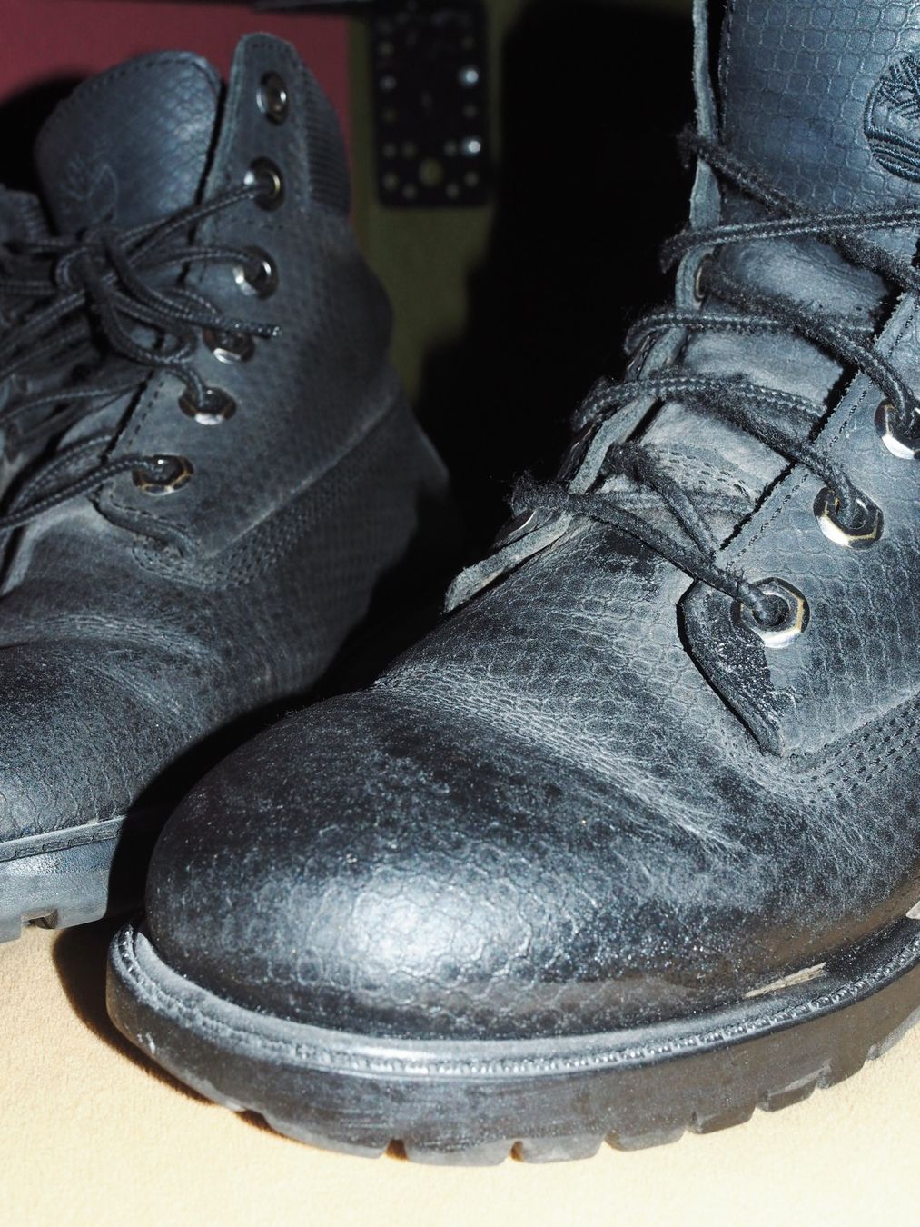 Timberland Scarpe da uomo: Schwarze Timberland Limited Edition Boots - Grösse 36 – Usato da Luzern venduto da MweziMystique 8