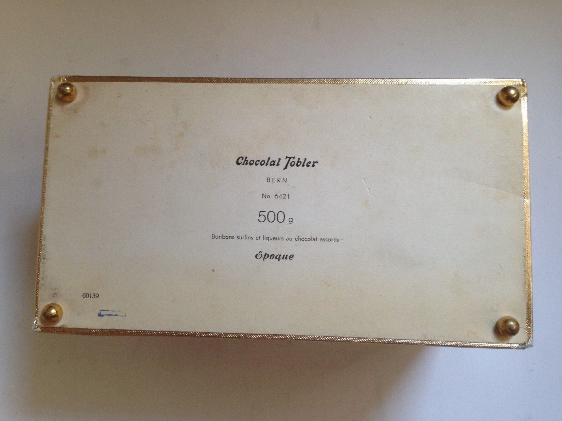 Dosen: Chocolat Tobler Schachtel – Gebraucht aus Schaffhausen von vintageville 7
