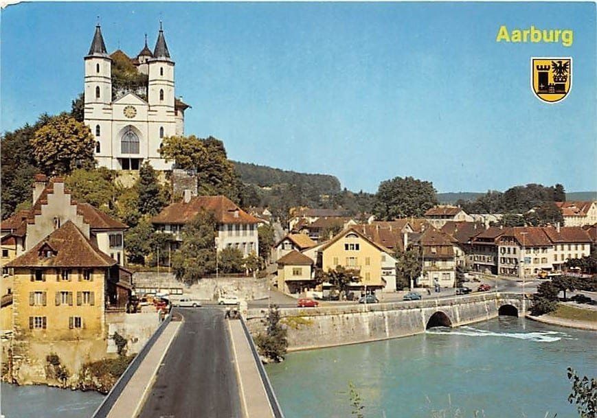 Cartoline postali: AG - Aarburg – Usato da Ottikon b.Kemptth. venduto da Neptun1974