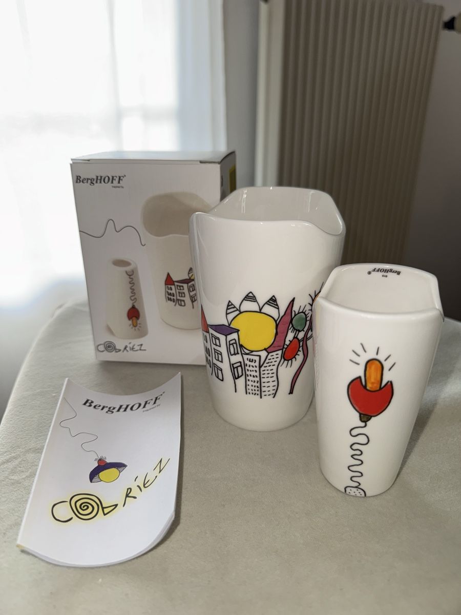 Vasi & Recipienti: BergHOFF Codriez Vase und Kerzenhalter-Tischdekorationsset – Nuovo e nell'imballaggio originale da Lotzwil venduto da Tgdromad 2
