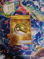 carte pokémon nest ball gold traîner en anglais 