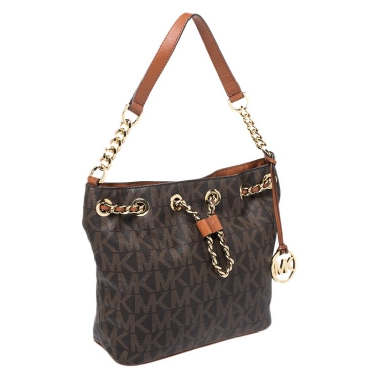 Michael Kors Sacs femmes: Michael Kors Handbag brown logo pattern excellent condition – D'occasion à Watt par Tomaf 2