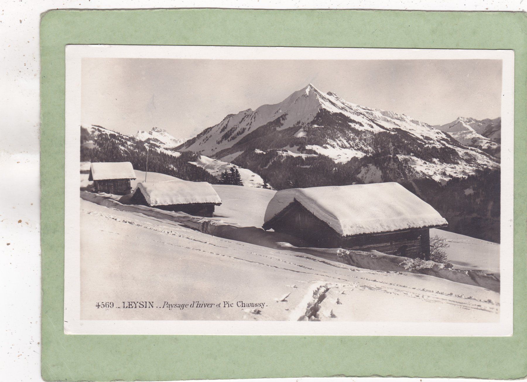 Ansichtskarten: Leysin 1931 – Gebraucht aus Herisau von Lisegrat2008