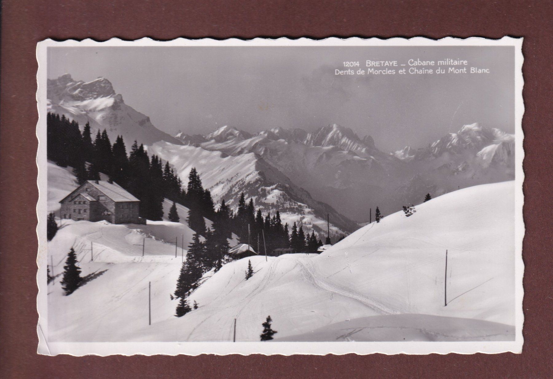 Cartes postales: BRETAYE - Cabane militaire – D'occasion à Pully par nicecards-shop