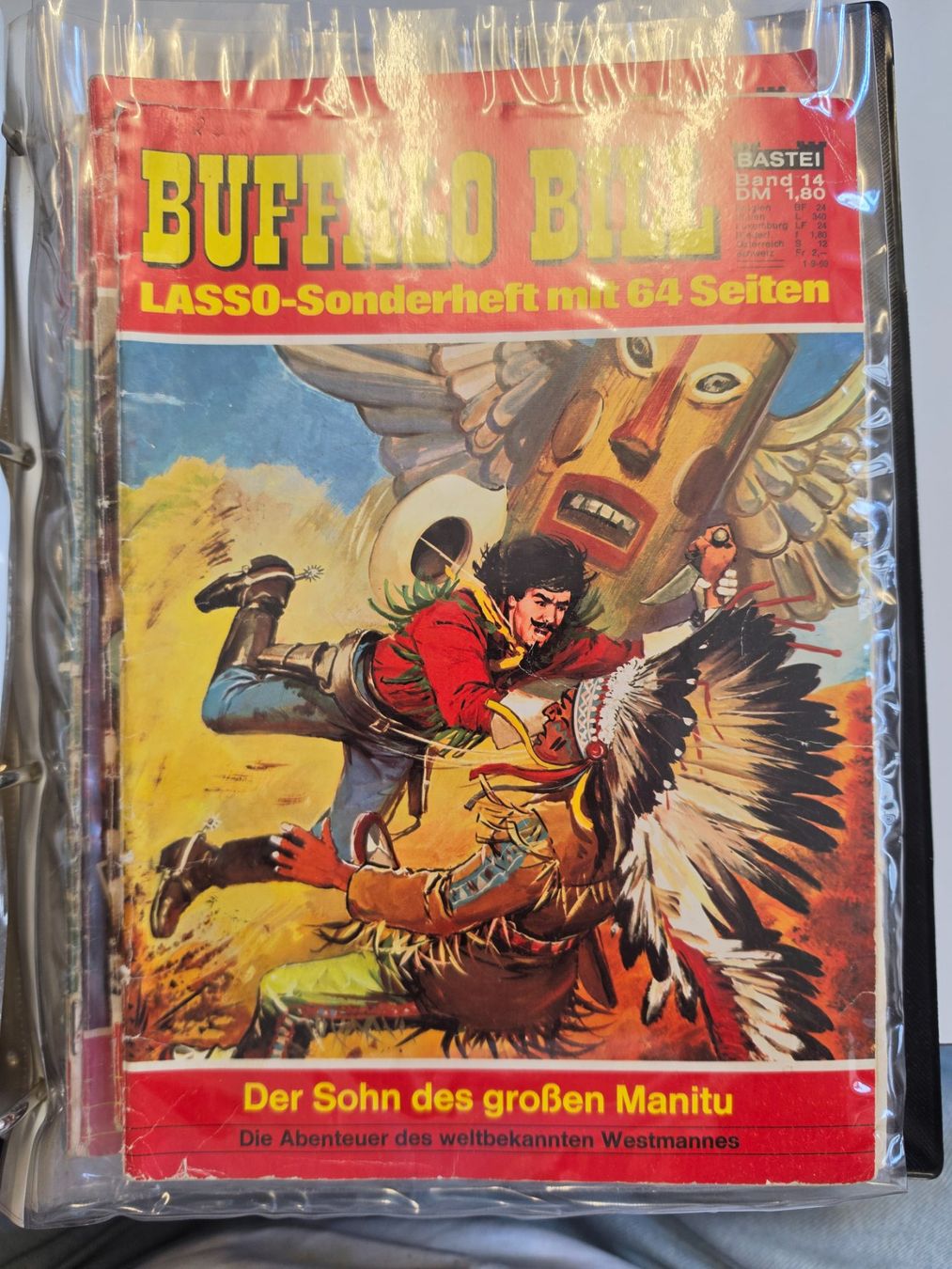 Comics: Lasso / Buffalo Bill Sammlung, 2 Ordner – Gebraucht aus Winterthur von Bratwurstbrater 3