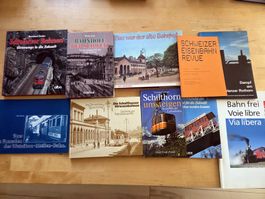 10 Bücher über die Schweizer Eisenbahn