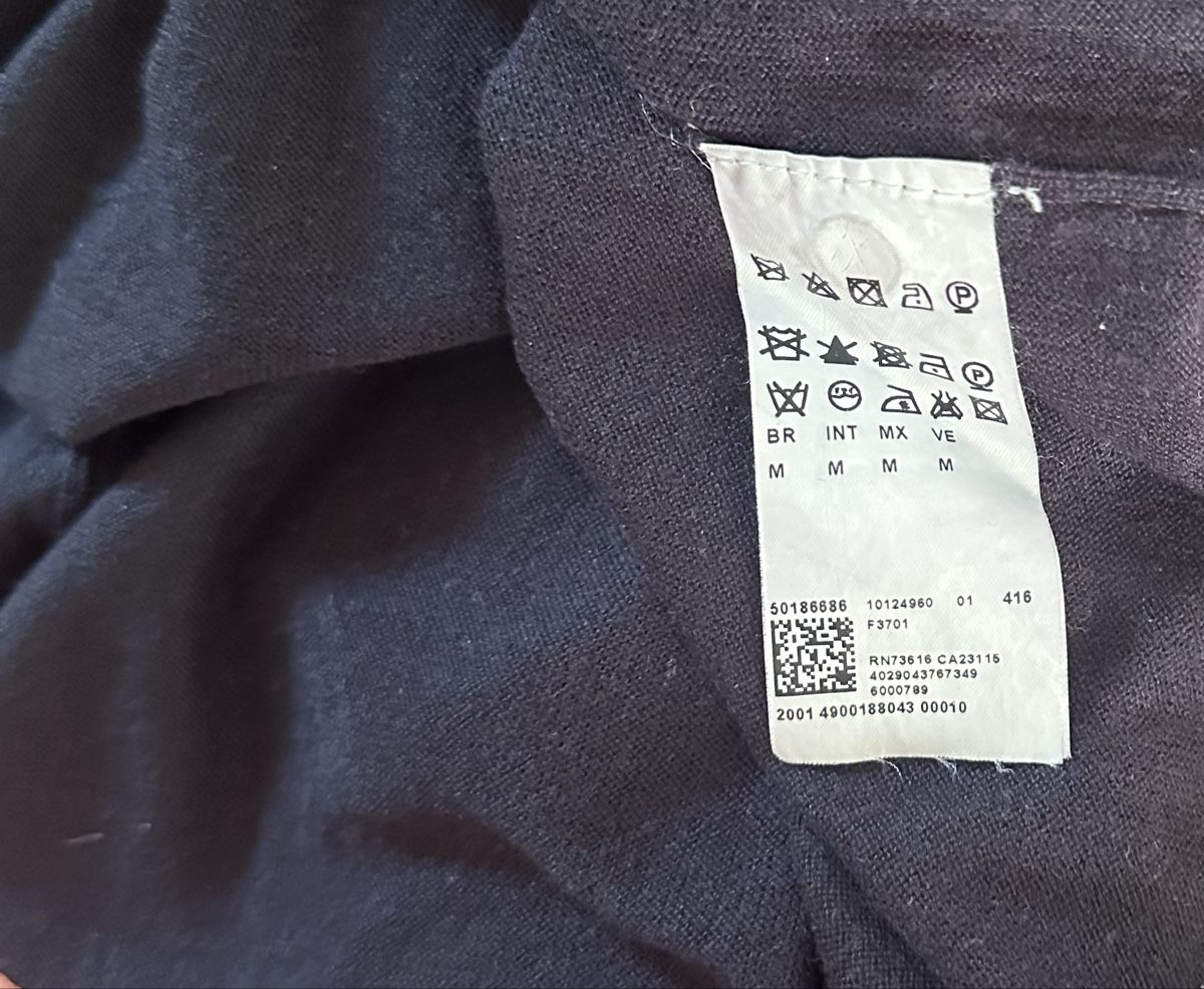 Hugo Boss Pulls & Sweat-shirts: Pullover von Hugo Boss, dunkelblau, Seide/Kaschmir, Gr. M – D'occasion à Oberwil BL par orsay 6
