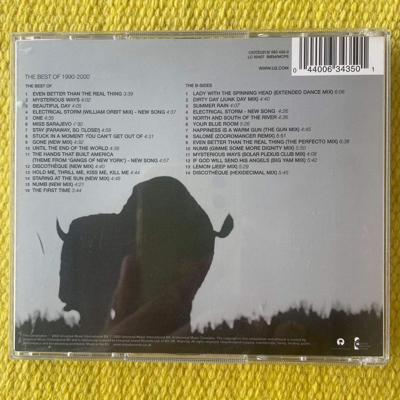 CD: U2-2CD THE BEST 1990-2000 – Usato da Rorschacherberg venduto da CD-Roli 1