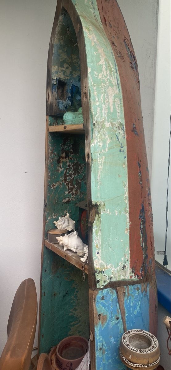 Scaffali: Einzigartiges Bootsregal aus Bali – Usato da Riehen venduto da King45 2