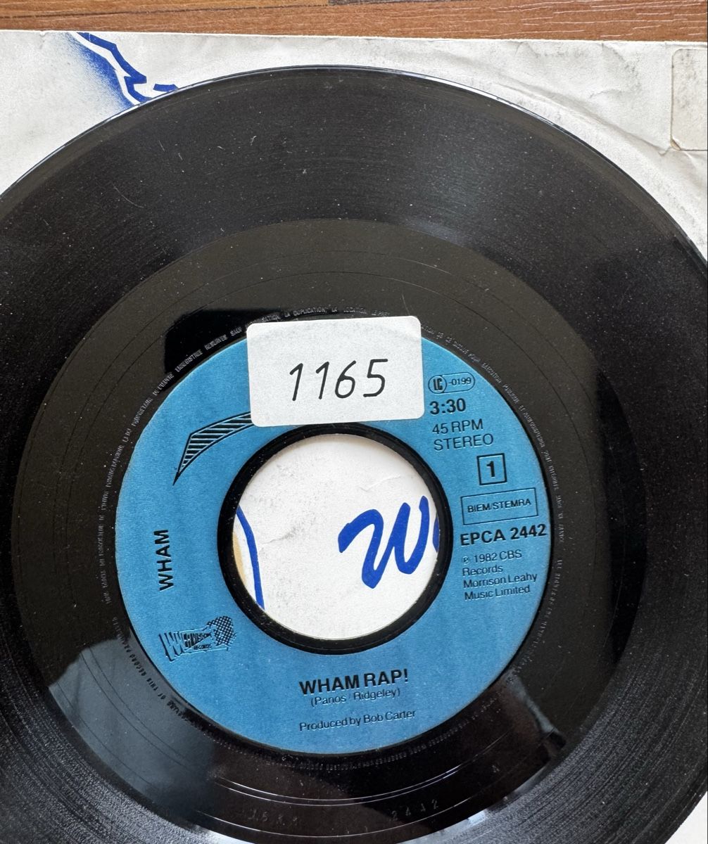 Vinyles: Wham - Wham Rap - 7" Single - 80s – D'occasion à Rorbas par BlackstarRecords 2