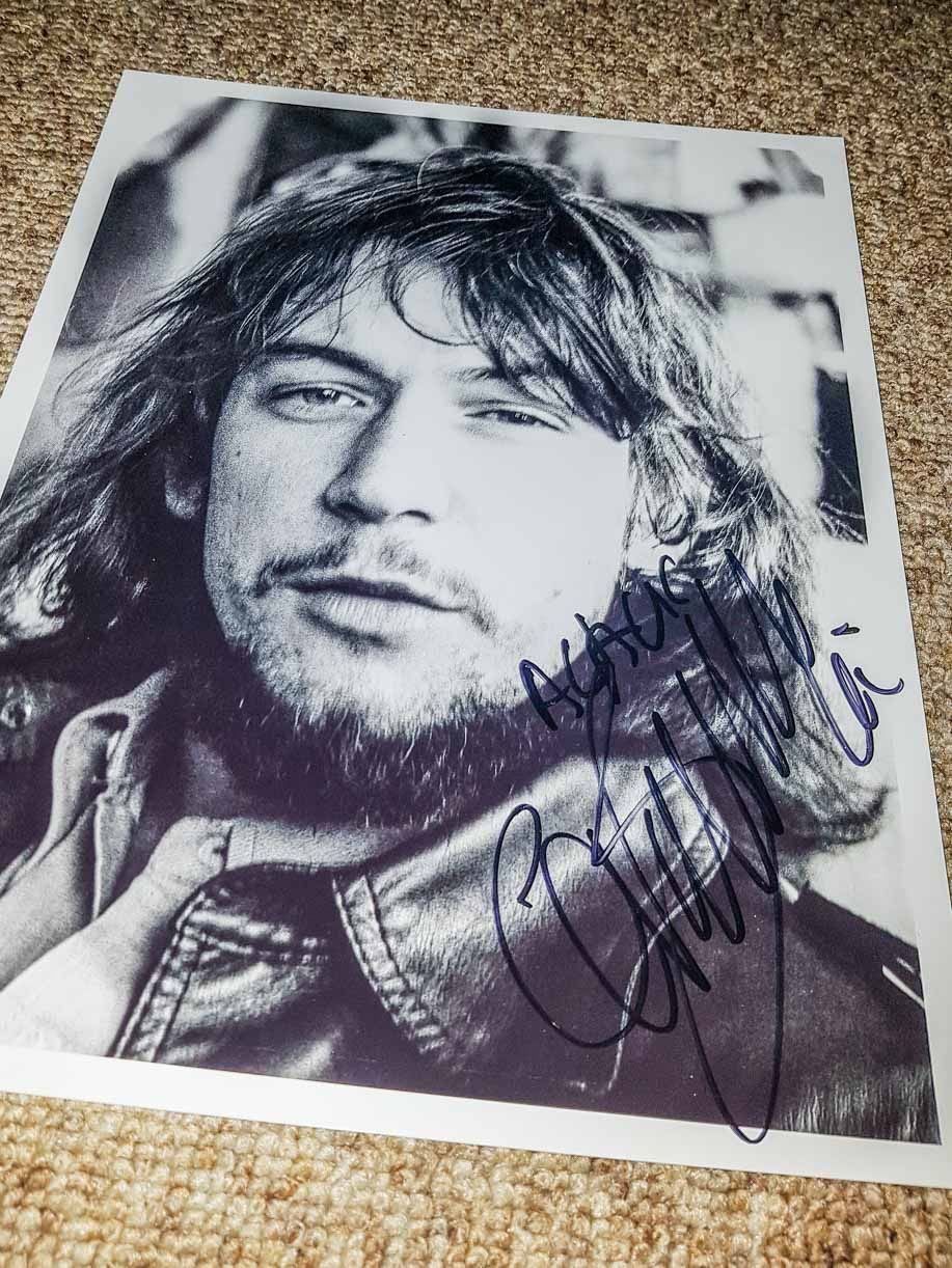 Autografi: Eric Burdon Animals - Autogramm auf Foto – Usato da Kaisten venduto da Simpsons4