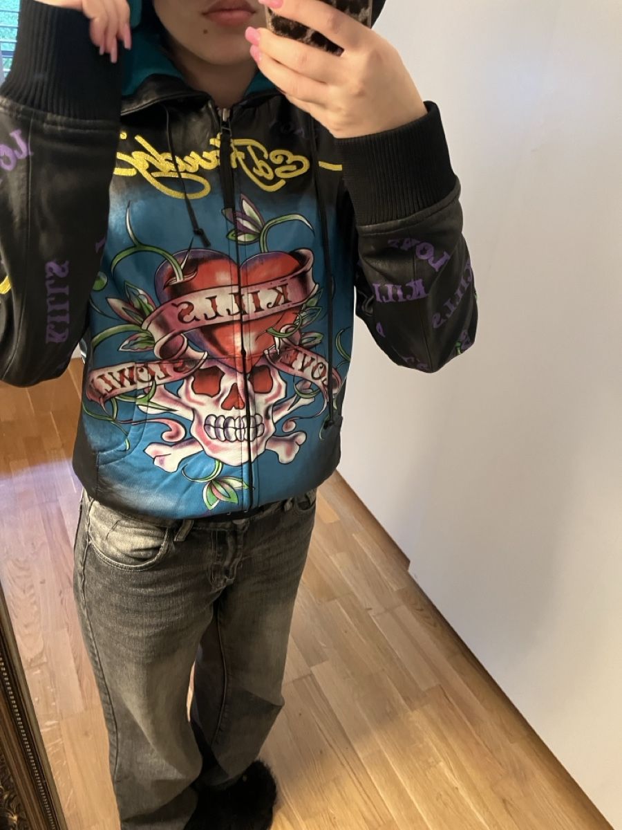 Ed Hardy Giacche: Ed Hardy Jacke (Leder) – Nuovo (secondo la descrizione) da Bern venduto da Zoee.pg 1