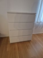 IKEA Malm Kommode weiss 4 Schubladen gebraucht