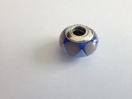 Pandora Charm Murano Glas Blau
