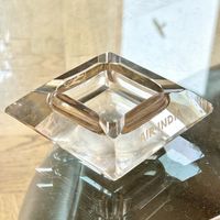 Cendrier Cristal ? Aschenbecher Air INDIA Vintage Designer