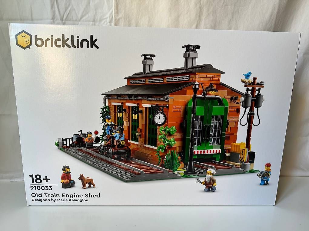 Lego Spielzeuge: Lego Bricklink - Old Train Engine Shed - 910033 - NEU/OVP – Neu und originalverpackt aus Zürich von pas_m5pc