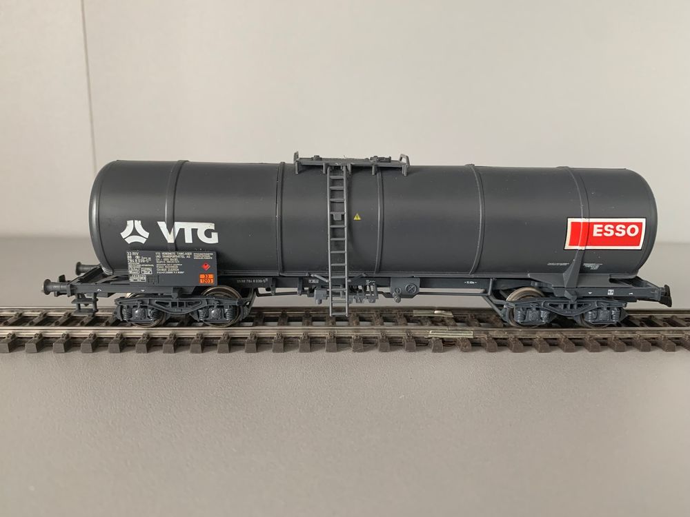 Roco H0 66558 SNCB Kesselwagen der VTG/ESSO - ohne OVP (Gebraucht) in ...