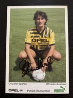 Patrick Blumenthal original signierte Fussballkarte BVB Puma