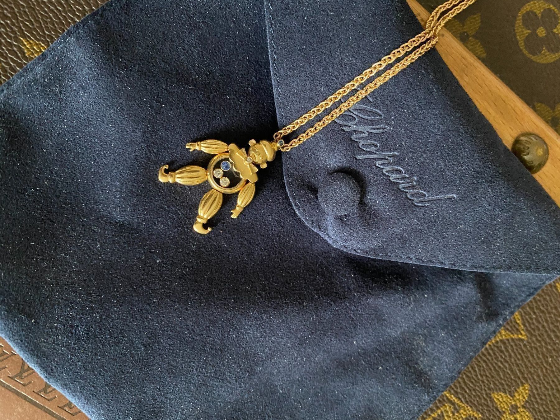 Chopard Ciondoli: Orig. Chopard Harlekin / Clown mit Kette – Usato da Kilchberg ZH venduto da happyymee 6