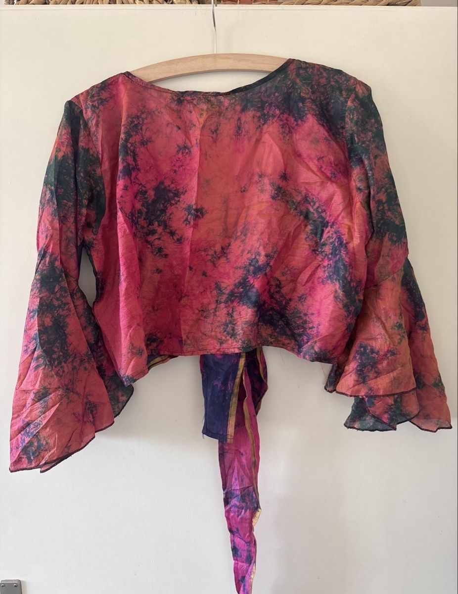 Blusen: Batik Wickelbluse – Neu (gemäss Beschreibung) aus Basel von lau_retta 3