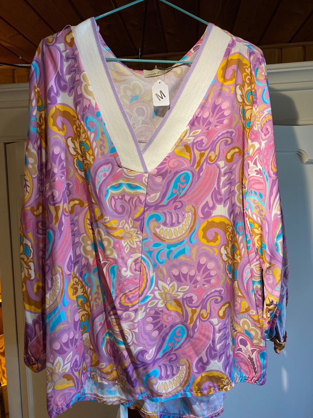 Vestiti: BLUSENKLEID LILA-BUNT – Nuovo e nell'imballaggio originale da Meienried venduto da ManuelaBoutique 2