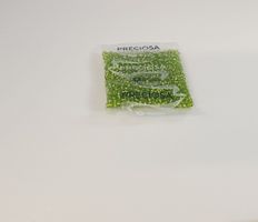 Preciosa Rocailles Glasperlen Perles hellgrün im 50g Tütchen