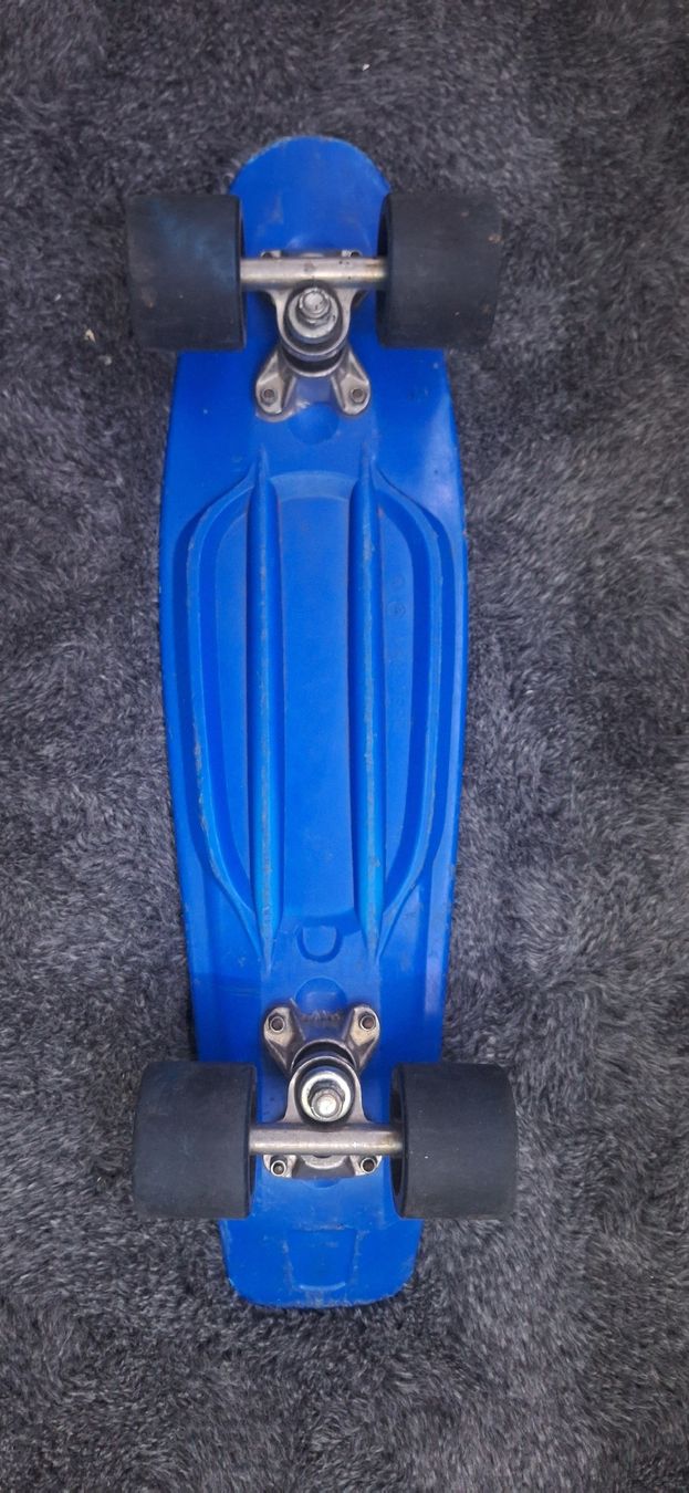 Penny Skateboards Skateboards: Skateboard blau mit Gebrauchsspuren ca. 60cm – Usato da Riehen venduto da car_kj2j 2
