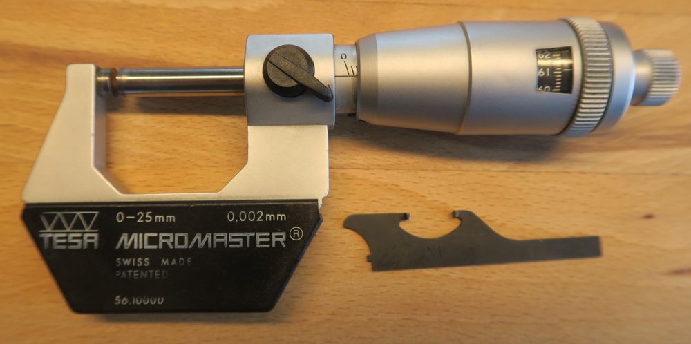 Mikrometer TESA 0 - 25 mm (Gebraucht) in Rüti ZH für CHF 40 – mit ...