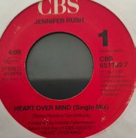 Vinyl-Single Jennifer Rush - Heart Over Mind