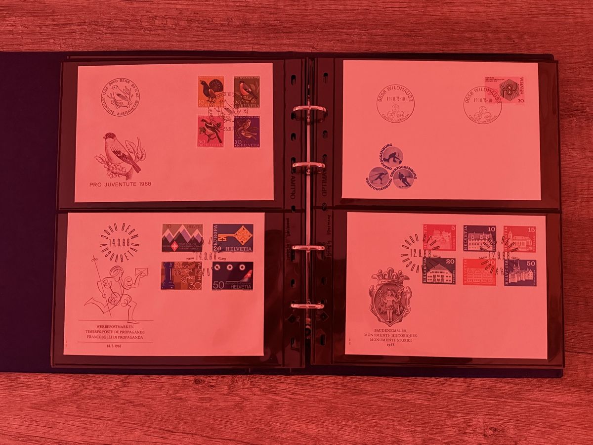 Tutti i francobolli: Album avec FDC Suisse – Usato da Petit-Lancy venduto da Solcarm 2