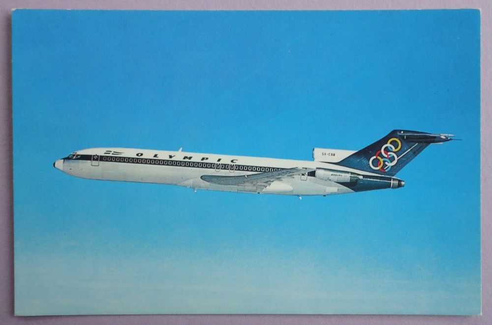 Maquette Avion Olympic Airways Boeing 727-200 – Herpa 1:500 – Modèle Métal Pour Collectionneur
