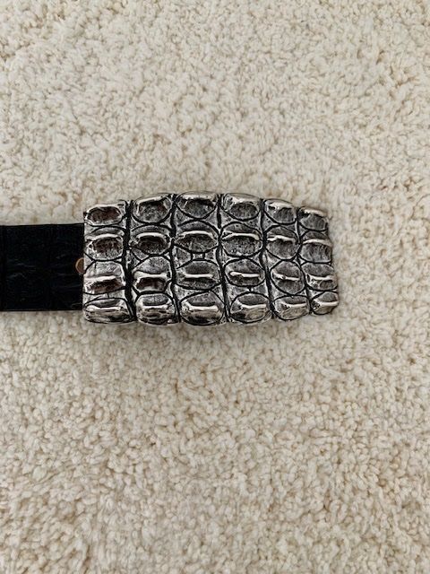 Cinture: Lopardo leather belt – Usato da Dallenwil venduto da ZD2019 1