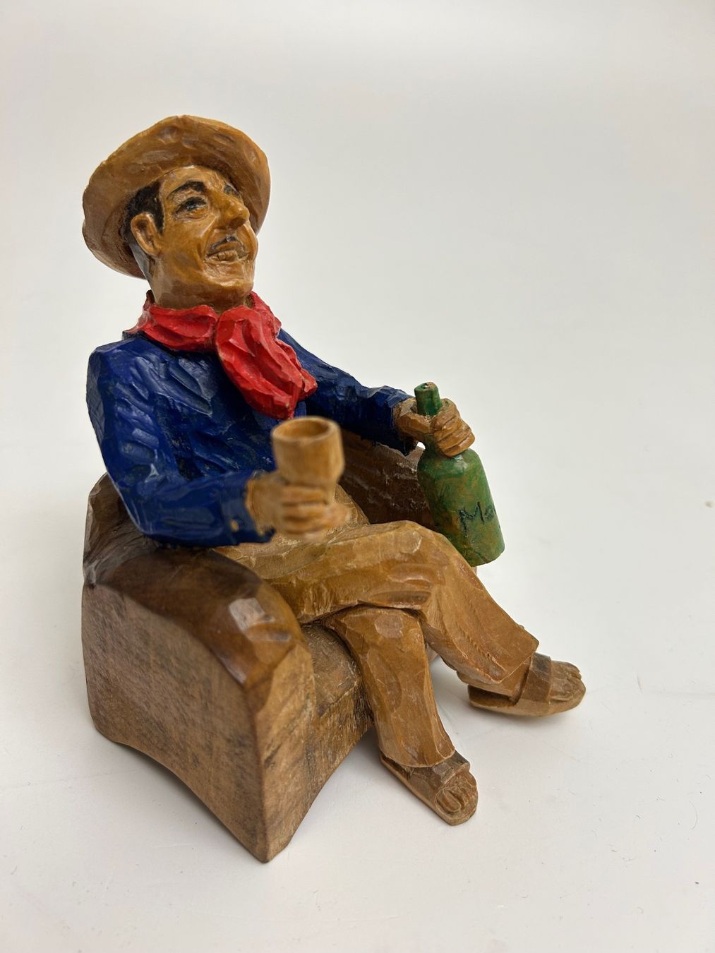 Statuette: Skulptur von Holzbildhauer geschaffen – Usato da Rheineck venduto da emma.gut 8