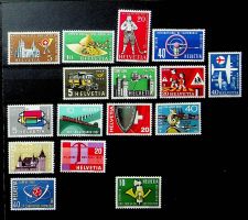 SUISSE TIMBRES NEUFS**  1955-1959. SBK 34.50  /T595
