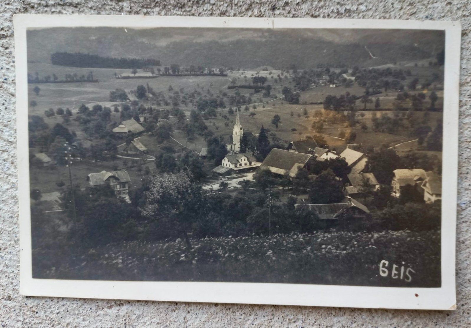 Ansichtskarten: AK Geis / Geiss 1924 – Gebraucht aus Burgdorf von glasrabe01
