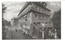 Rheinfelden (AG) Hotel Schützen - Gartenwirtschaft - um 1910