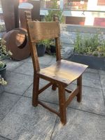 Holzstühle (Eiche) 6er Set antiker Landhausstil guter Zustan