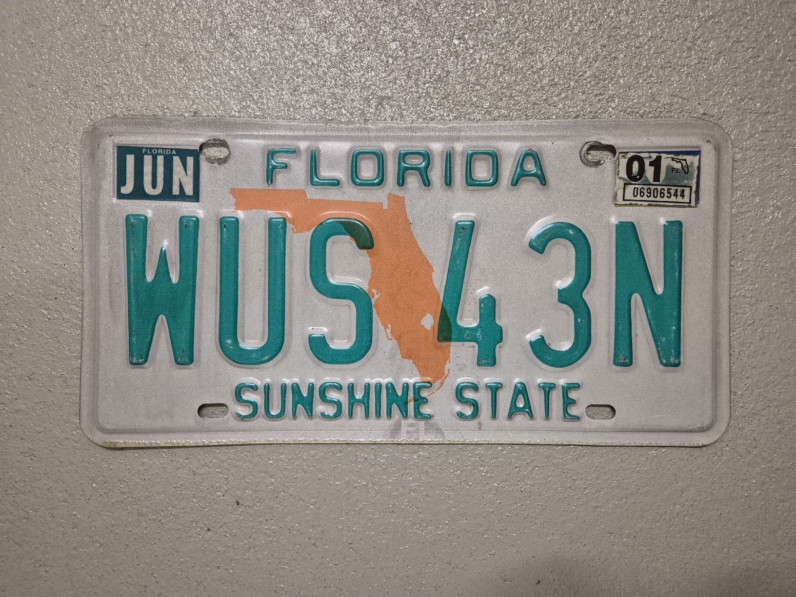 Insegne: US-Kontrollschild Florida – Usato da Lachen SZ venduto da bow_wdl9