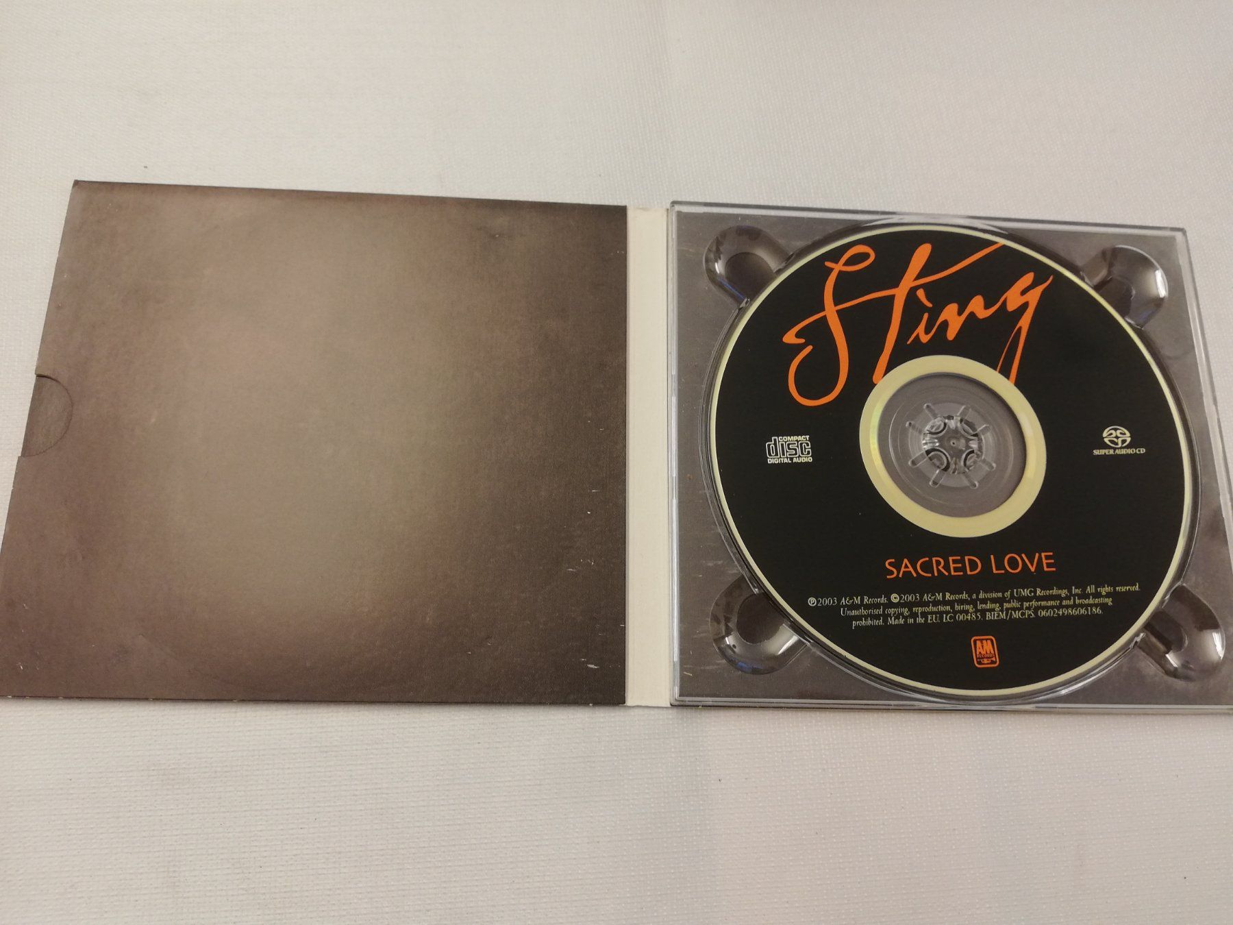 CD: STING - SACRED LOVE – Usato da Bern venduto da Vinylsound.ch 2