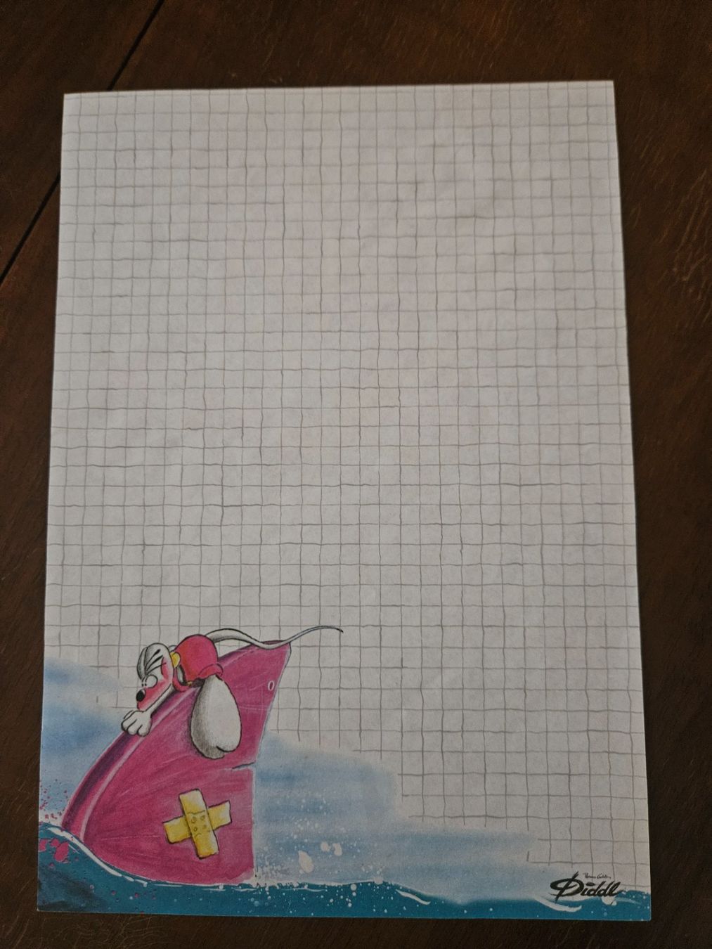 Carta: Diddl Blatt A5 – Usato da Frauenfeld venduto da Jewells-Child