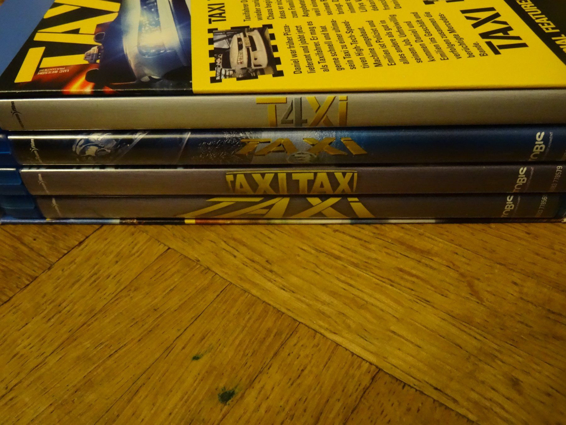 Tutti i DVDs: Taxi Quadrilogie Blu-ray Box Set – Usato da Olten venduto da Disc-Verkauf 2