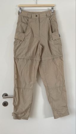 Jack Wolfskin Damen Zip-Off Hosen beige Gr. 40