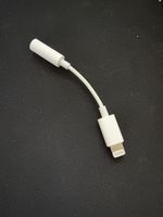 Apple Adapter Lightning auf 3.5mm Klinke Weiss guter Zustand
