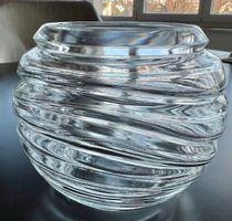 Vase Dekovase Blumenvase Glas Kugelvase