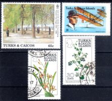 TURKS &CAICOS ISLANDS 4 MARKEN ERHALT SIEHE SCAN - AC234